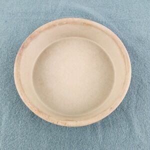 Pampered Chef 8in Round Mini Baker #1470 Stone Pie Plate 8"